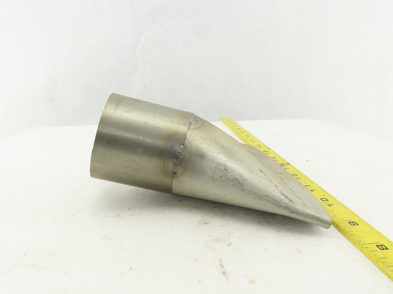 RTI 114.3x76.1x2 3" Rigid Stainless Steel Air Blow Nozzle 6-3/4" Wide 1/4" Open
