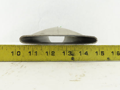 3" Rigid Stainless Steel Air Blow Nozzle 4-1/2" Wide 3/8" Open