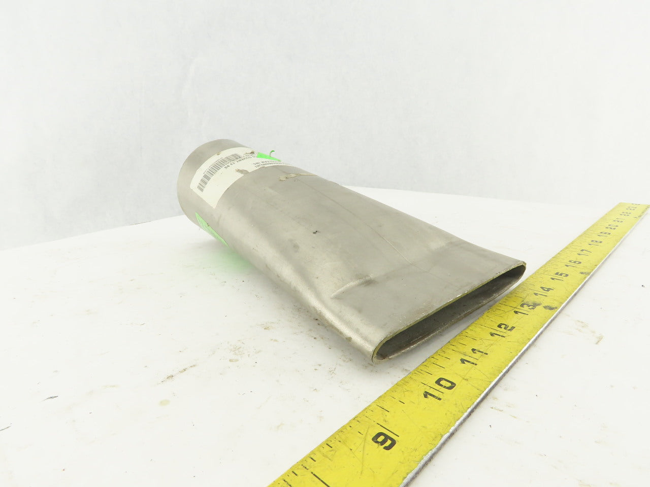 3" Rigid Stainless Steel Air Blow Nozzle 4-1/2" Wide 3/8" Open