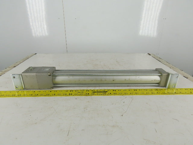 SMC C95N63-UA-DCH272BH Pneumatic Cylinder W/Locking Rod 63mm Bore 272mm Stroke