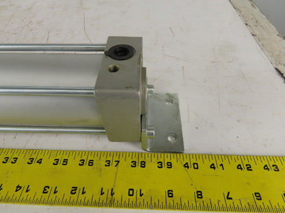 SMC C95N63-UA-DCH272BH Pneumatic Cylinder W/Locking Rod 63mm Bore 272mm Stroke