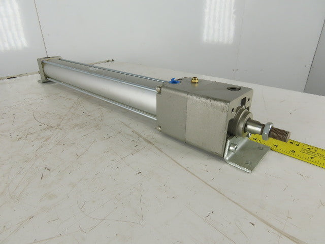 SMC C95N63-UA-DCH272BH Pneumatic Cylinder W/Locking Rod 63mm Bore 272mm Stroke