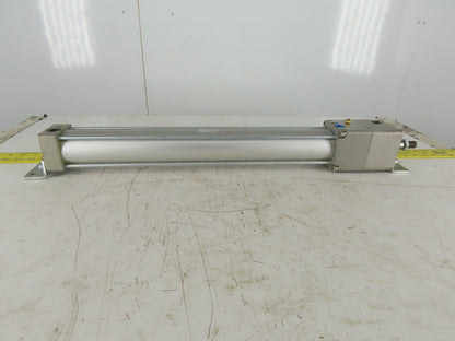 SMC C95N63-UA-DCH272BH Pneumatic Cylinder W/Locking Rod 63mm Bore 272mm Stroke