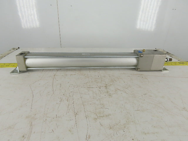 SMC C95N63-UA-DCH272BH Pneumatic Cylinder W/Locking Rod 63mm Bore 272mm Stroke