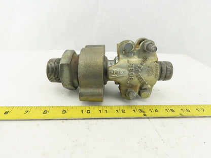 Dixon Boss 1-1/8" Hose Clamp Barb Adapter To 1-1/4" NPT Thread