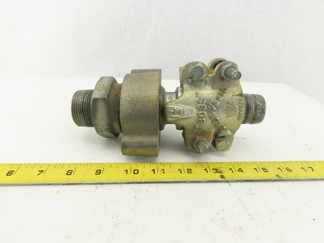 Dixon Boss 1-1/8" Hose Clamp Barb Adapter To 1-1/4" NPT Thread