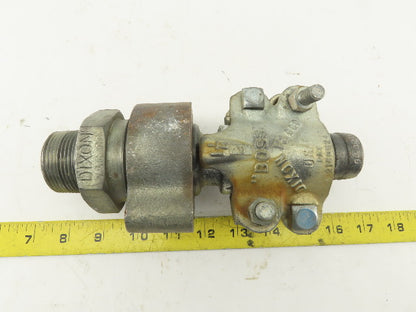 Dixon Boss 1-1/8" Hose Clamp Barb Adapter To 1-1/4" NPT Thread
