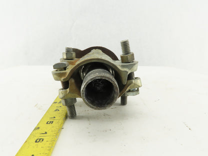 Dixon Boss 1-1/8" Hose Clamp Barb Adapter To 1-1/4" NPT Thread