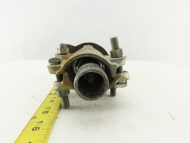 Dixon Boss 1-1/8" Hose Clamp Barb Adapter To 1-1/4" NPT Thread