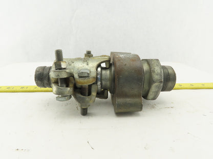 Dixon Boss 1-1/8" Hose Clamp Barb Adapter To 1-1/4" NPT Thread