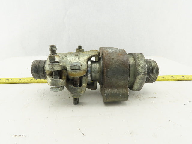 Dixon Boss 1-1/8" Hose Clamp Barb Adapter To 1-1/4" NPT Thread