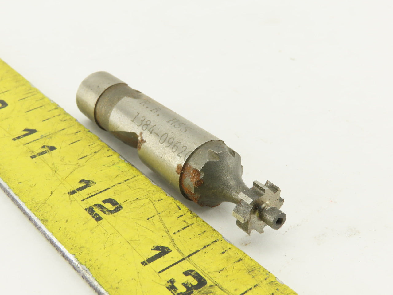 Regal-Beloit 1384-0962C End Mill Slot Key Seat Cutter 10mm OD 12mm Notched Shank
