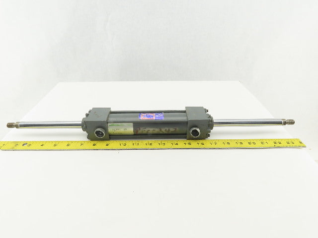Miller DA74B2N 250 Pneumatic Cylinder Double Ended 5" Stroke 1-1/2" Bore
