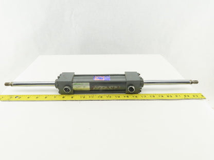 Miller DA74B2N 250 Pneumatic Cylinder Double Ended 5" Stroke 1-1/2" Bore