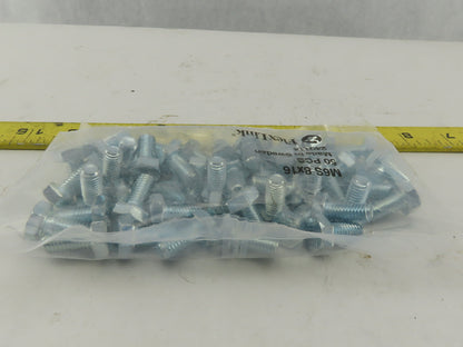 FlexLink M6S M8x16 Metric Hex Head Screw Lot OF 50
