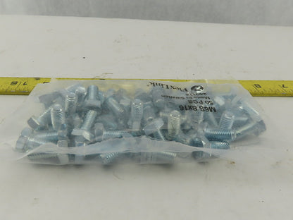 FlexLink M6S M8x16 Metric Hex Head Screw Lot OF 50