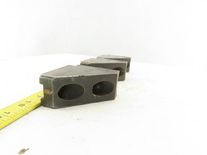 Ajax SER852H Chuck Jaw OD Radius 1/16" x 90 Serrated 1.968" Radius Set Of 3