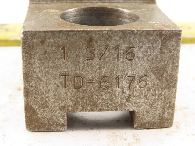 Jergen TD-6176 Chuck Jaw OD 1/16" x 90 Serrated 1-3/16" Radius #4 Lot of 1