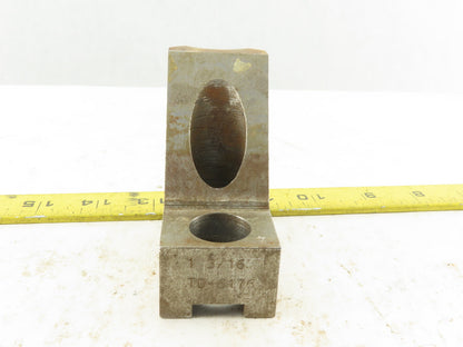 Jergen TD-6176 Chuck Jaw OD 1/16" x 90 Serrated 1-3/16" Radius #4 Lot of 1