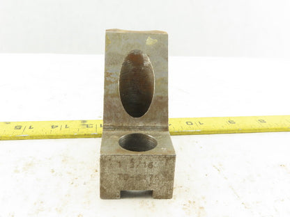 Jergen TD-6176 Chuck Jaw OD 1/16" x 90 Serrated 1-3/16" Radius #4 Lot of 1