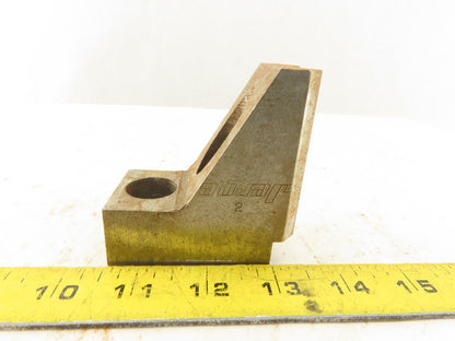 Jergen TD-6176 Chuck Jaw OD 1/16" x 90 Serrated 1-3/16" Radius #2 Lot of 1