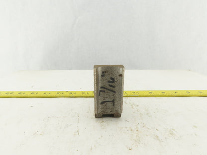 Jergen Chuck Jaw OD 1/16" x 90 Serrated 1-7/16" Radius #3 Lot of 1