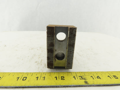 Jergen Chuck Jaw OD 1/16" x 90 Serrated 1-7/16" Radius #3 Lot of 1