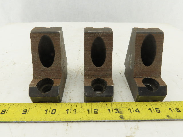 Ajax SER825H Chuck Jaw OD 1/16" x 90 Serrated 1-3/16" Radius Set Of 3