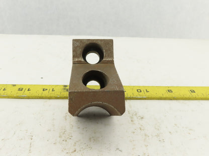 Jergen Chuck Jaw OD 1/16" x 90 Serrated 1-7/16" Radius #1 Lot of 1