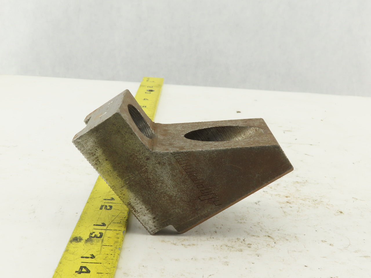 Jergen Chuck Jaw OD 1/16" x 90 Serrated 1-7/16" Radius #1 Lot of 1