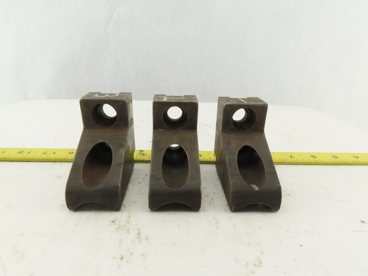 Jergen Chuck Jaw OD 1/16" x 90 Serrated 1-7/16" Radius Set Of 3