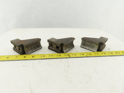 Jergen Chuck Jaw OD 1/16" x 90 Serrated 1-7/16" Radius Set Of 3