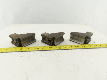 Jergen Chuck Jaw OD 1/16" x 90 Serrated 1-7/16" Radius Set Of 3