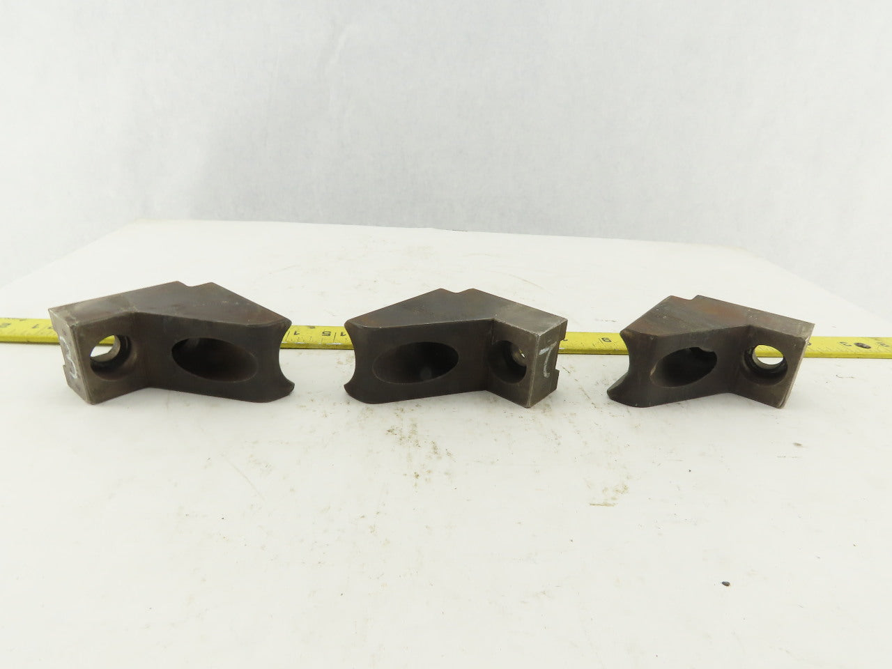 Jergen Chuck Jaw OD 1/16" x 90 Serrated 1-7/16" Radius Set Of 3