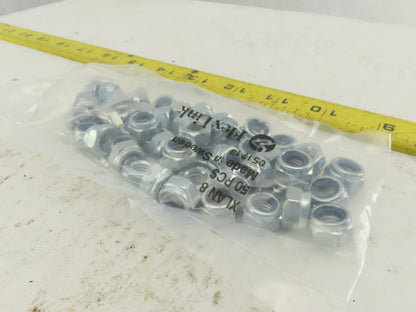 FlexLink XLAN 8 8mm Hex Nylon Lock Nuts Lot Of 50