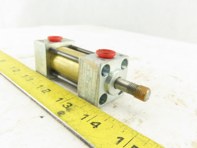 Pneumatic Air Cylinder 3/4" Brass Bore 7/8" Stroke Double Acting