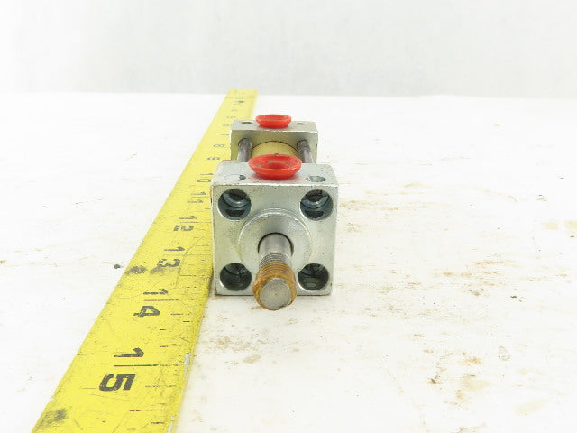 Pneumatic Air Cylinder 3/4" Brass Bore 7/8" Stroke Double Acting