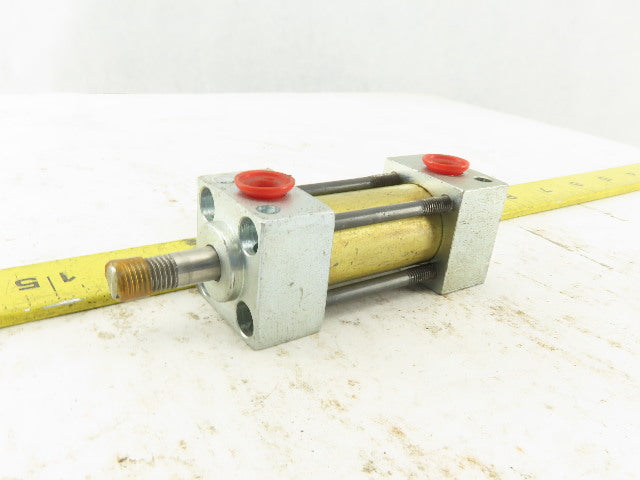 Pneumatic Air Cylinder 3/4" Brass Bore 7/8" Stroke Double Acting