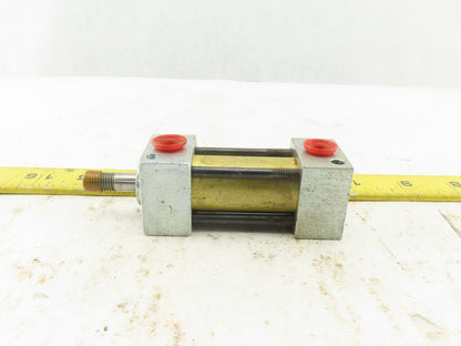 Pneumatic Air Cylinder 3/4" Brass Bore 7/8" Stroke Double Acting