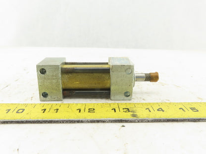 Pneumatic Air Cylinder 3/4" Brass Bore 7/8" Stroke Double Acting