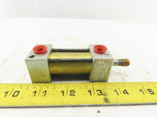 Pneumatic Air Cylinder 3/4" Brass Bore 7/8" Stroke Double Acting