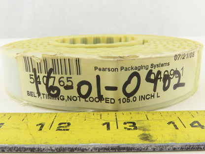 Pearson Packaging 1" Wide Open Ended Timing Belt 105"