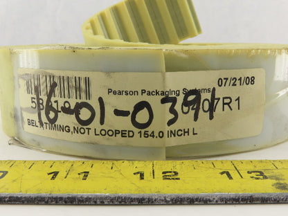 Pearson Packaging 539194 1-1/2" Wide Open Ended Timing Belt 154" Long