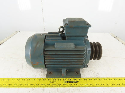 Tongbo Y2-100L-6 1.5kw 1140RPM 1" Shaft 3Ph 480V Cast Iron Electric AC Motor