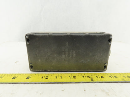 Siemens 3SB1803-4 10A 660V 3 Port Bush Button Station Cast Aluminum Enclosure