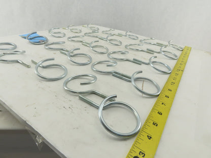 Garvin BR-200 1/4-20 x 2" Bridle Ring Steel Zinc Lot Of 25
