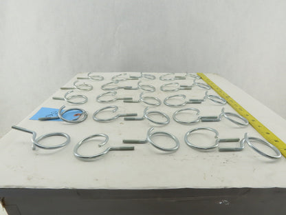 Garvin BR-200 1/4-20 x 2" Bridle Ring Steel Zinc Lot Of 25