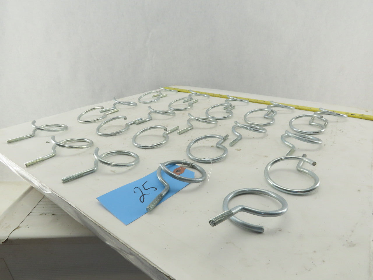 Garvin BR-200 1/4-20 x 2" Bridle Ring Steel Zinc Lot Of 25