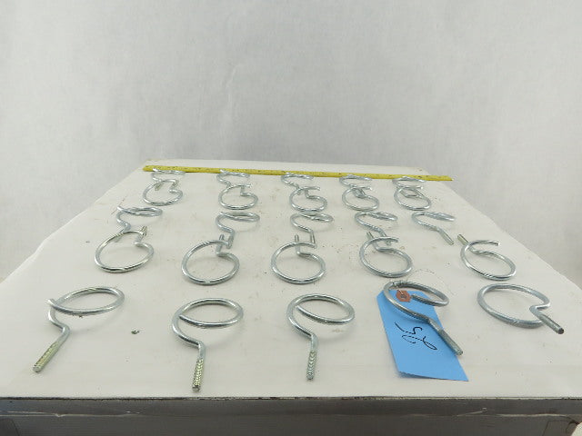 Garvin BR-200 1/4-20 x 2" Bridle Ring Steel Zinc Lot Of 25