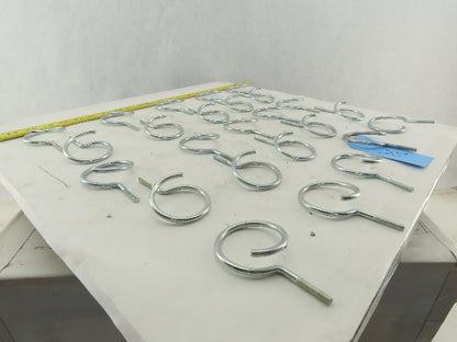 Garvin BR-200 1/4-20 x 2" Bridle Ring Steel Zinc Lot Of 25